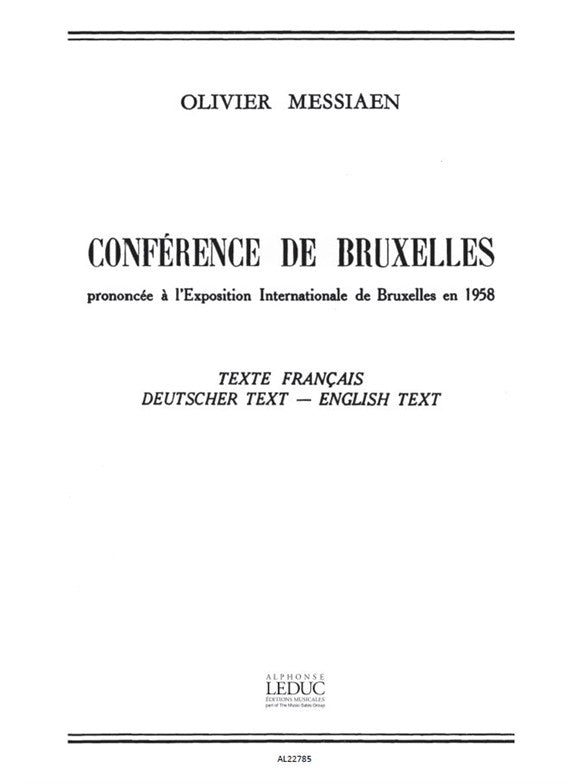 Conférence De Bruxelles (1958)