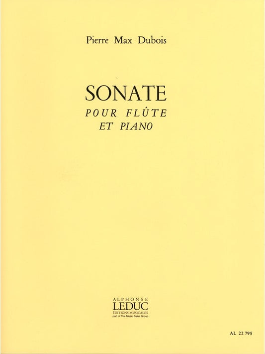 Sonate For Flute And Piano