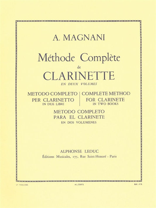 Méthode complète Volume 1