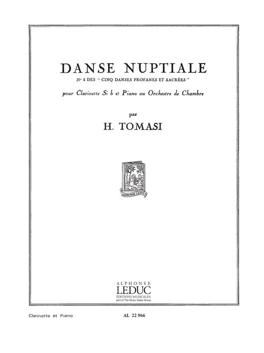 Danse nuptiale - n° 4 des "Cinq Danses Profanes"