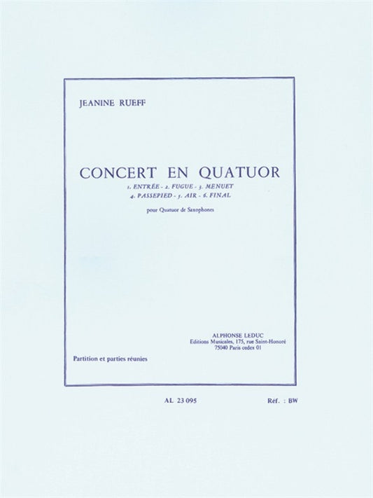 Concert En Quatuor