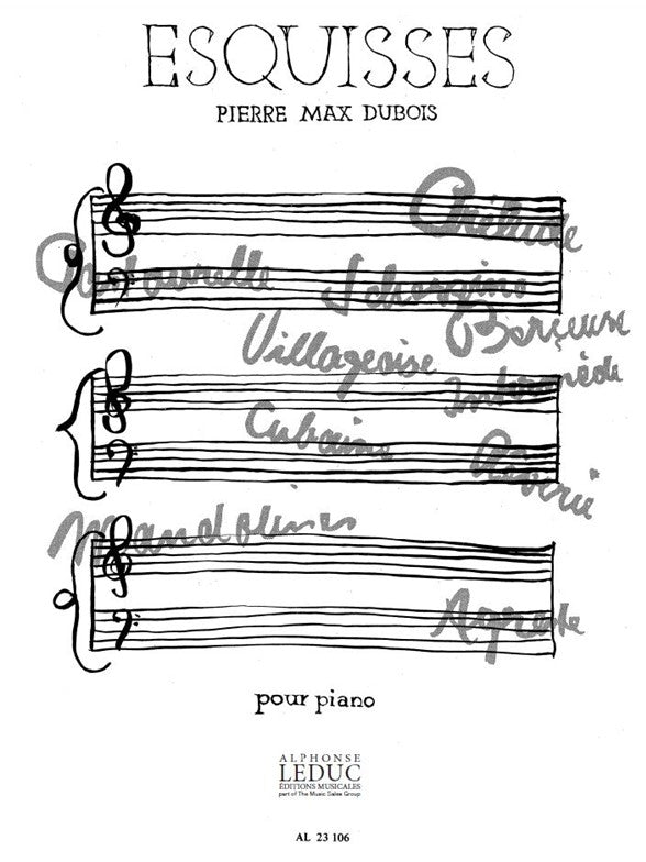 Esquisses, 10 Pièces