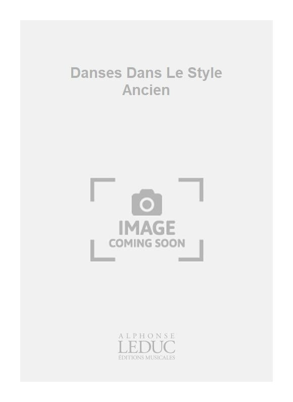 Danses Dans Le Style Ancien