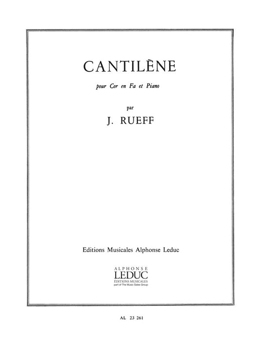 Cantilène