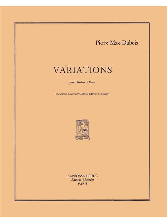 Variations For Oboe And Piano