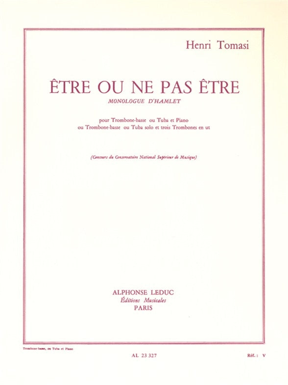 Etre Ou Ne Pas Être