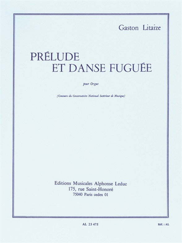 Prélude Et Danse Fuguee