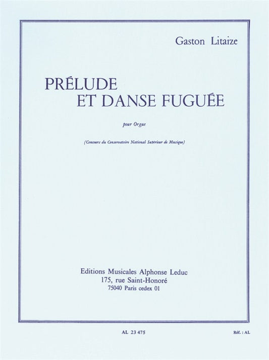 Prélude Et Danse Fuguee