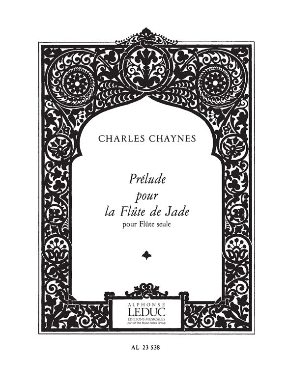 Prélude Pour La Flûte De Jade (Solo Flute).