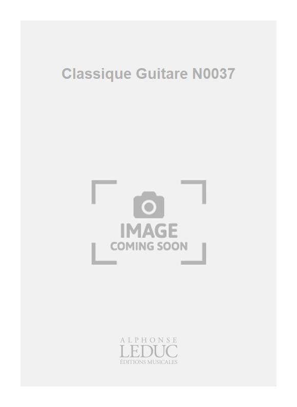 Classique Guitare N0037