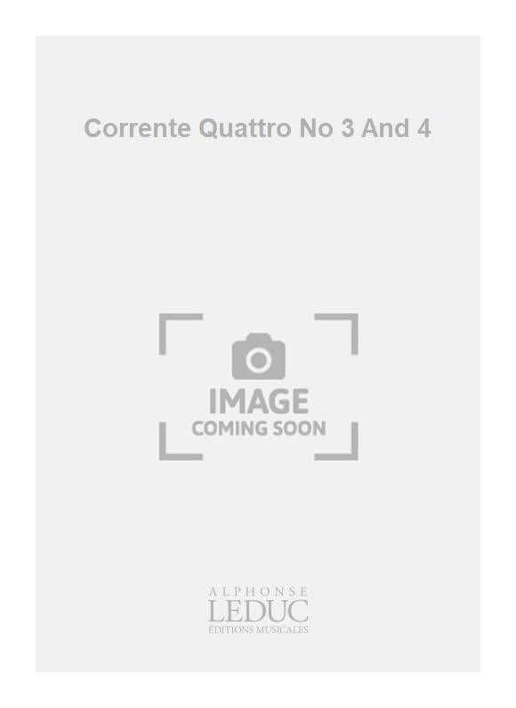 Corrente Quattro n° 3 And 4