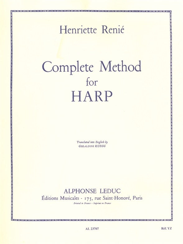 Complete Method for Harp Volume 1