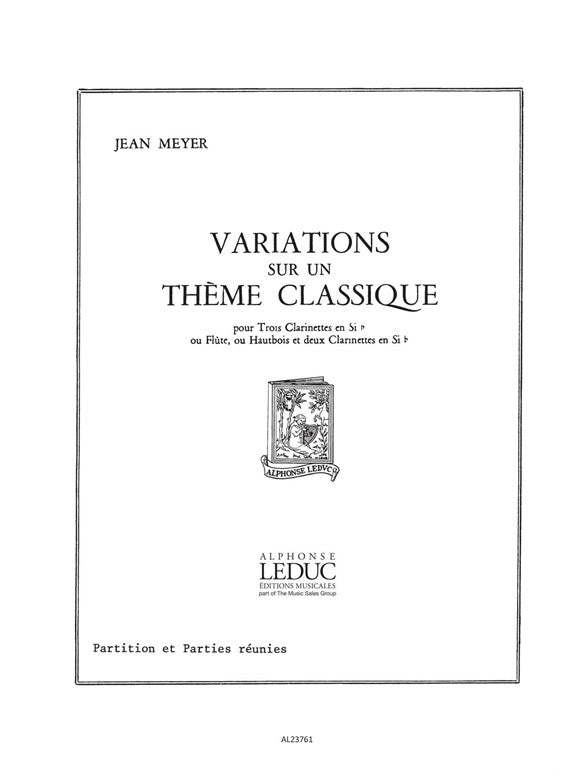 Variations sur un Theme classique