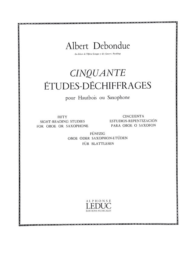 50 Etudes-Déchiffrages