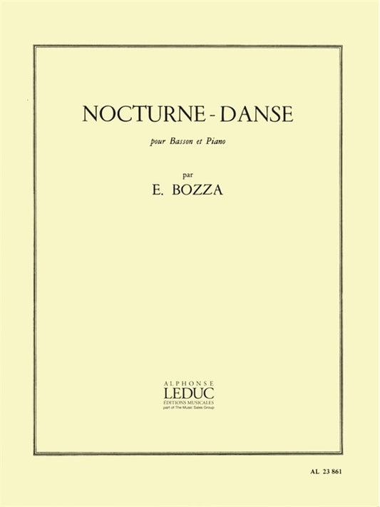 Nocturne-Danse pour basson et piano