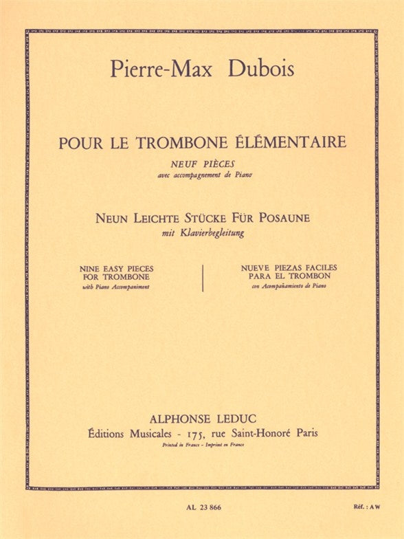 Pour Le Trombone Elémentaire