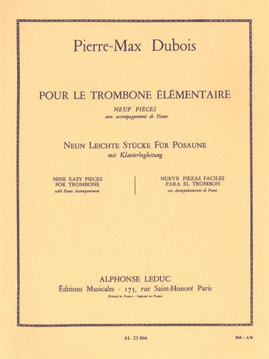 Pour Le Trombone Elémentaire