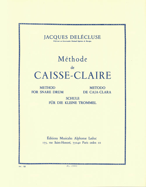 Méthode de Caisse Claire