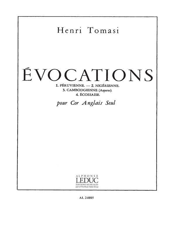Évocations pour Cor Anglais Seul