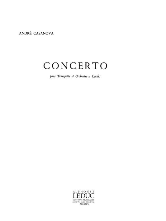 Concerto -Trompette Orchestre A Strings