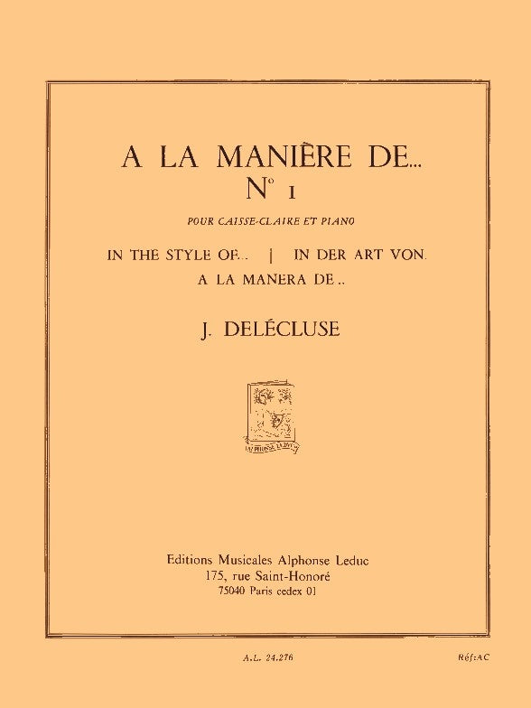 A La Maniere De N01
