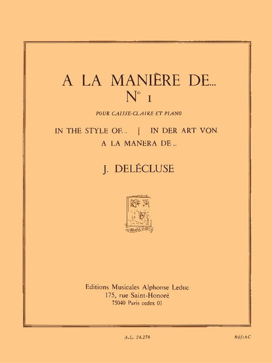 A La Maniere De N01
