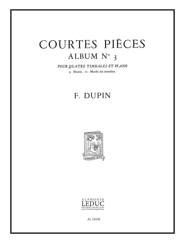Courtes Pièces Volume 3