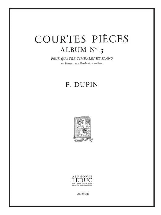 Courtes Pièces Volume 3