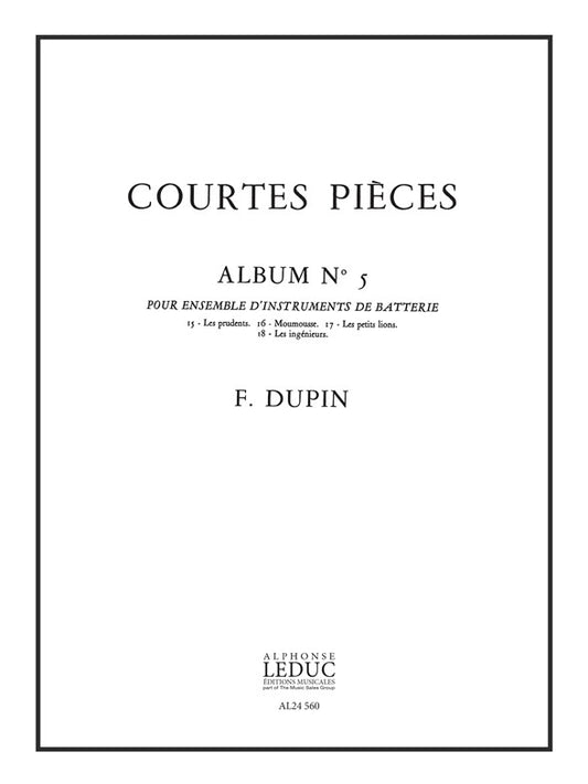 Courtes Pièces Volume 5
