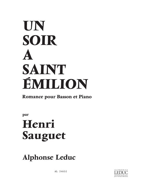 Soir A Saint Emilion
