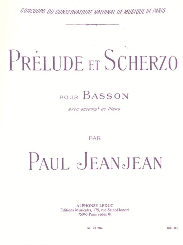 Prélude Et Scherzo