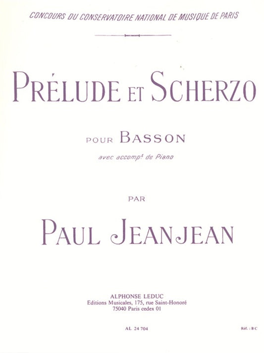 Prélude Et Scherzo