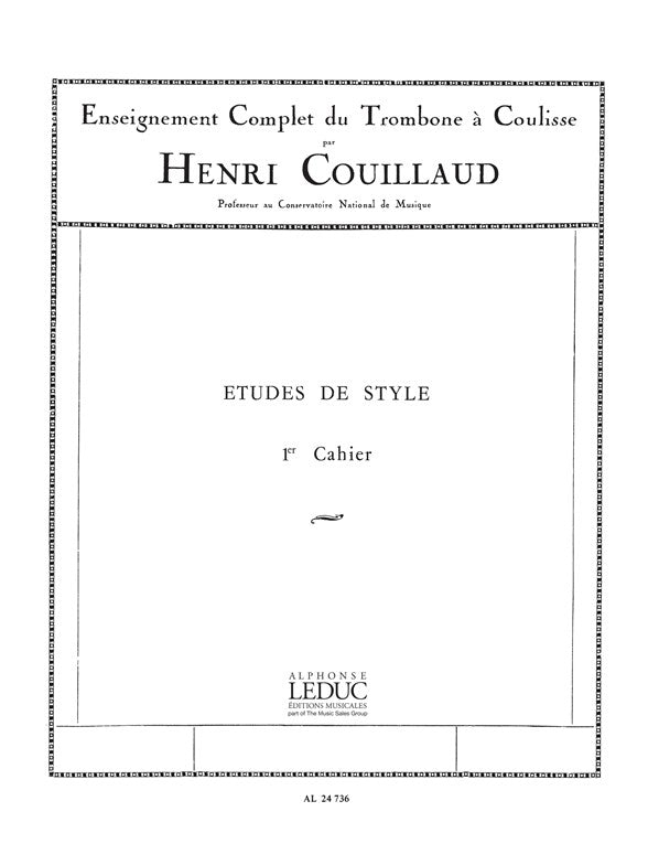 26 Études De Style D'Après Bordogni Volume 1