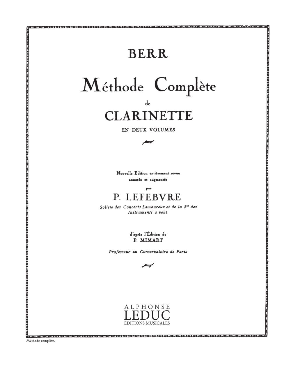 Methode complete