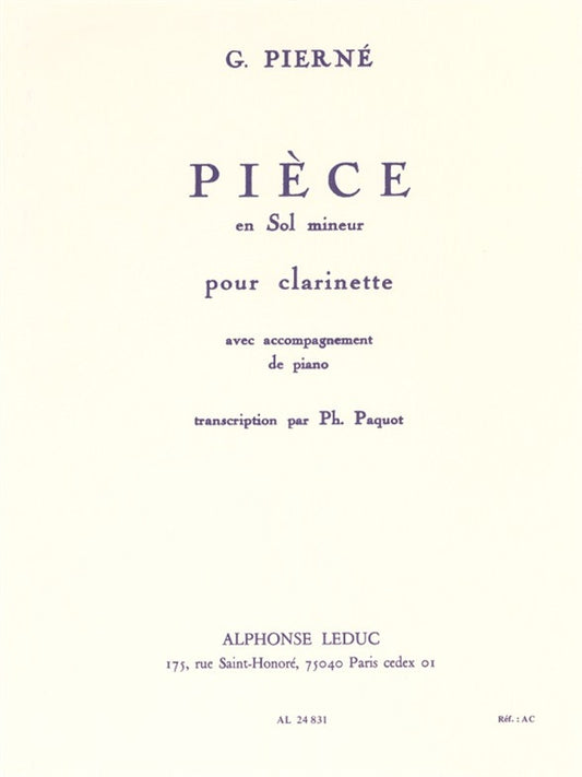 Pièce en sol mineur