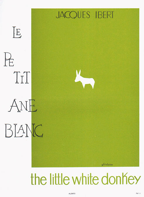 Le Petit Âne Blanc pour piano