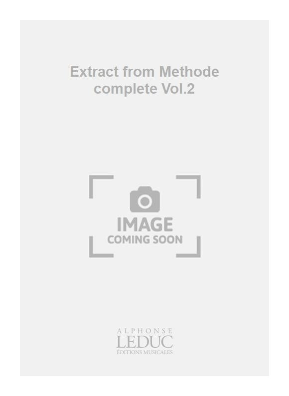 Extract from Methode complete Volume 2