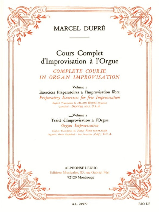 Complete Course in Organ Improvisation - Volume 2