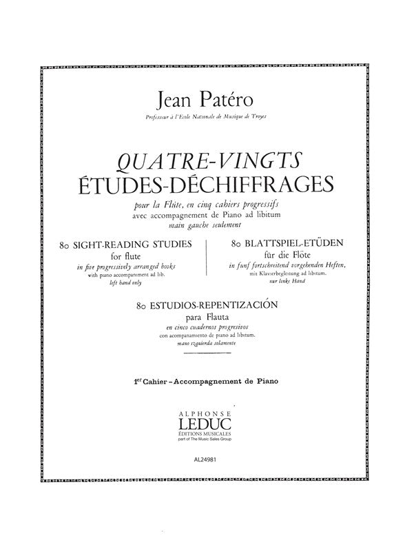 80 Etudes de Dechiffrages Volume 1