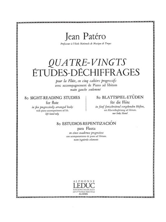 80 Etudes de Dechiffrages Volume 3