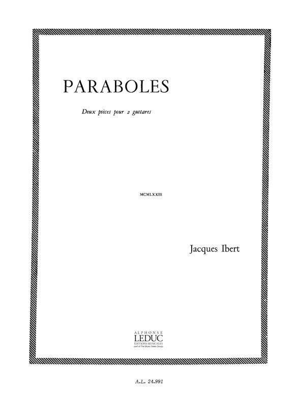 Paraboles, 2 Pièces