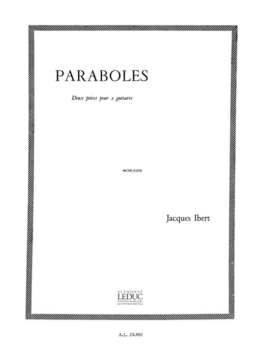 Paraboles, 2 Pièces