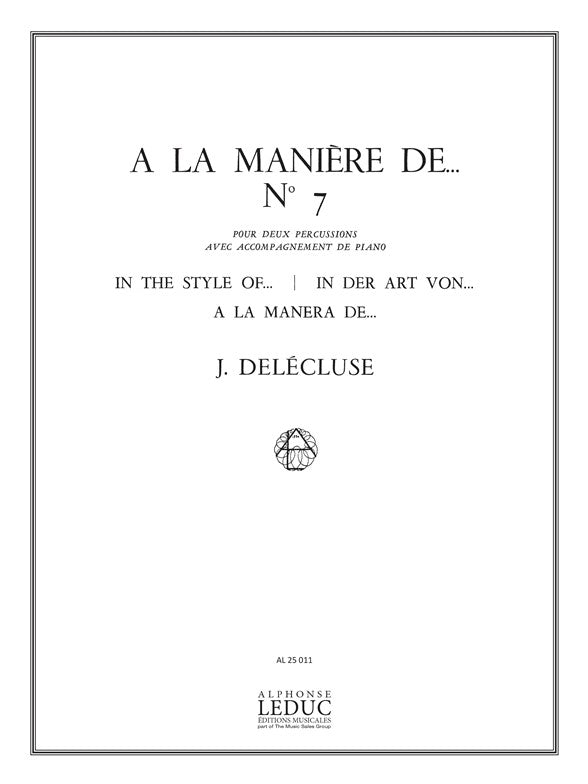 A La Maniere De N07