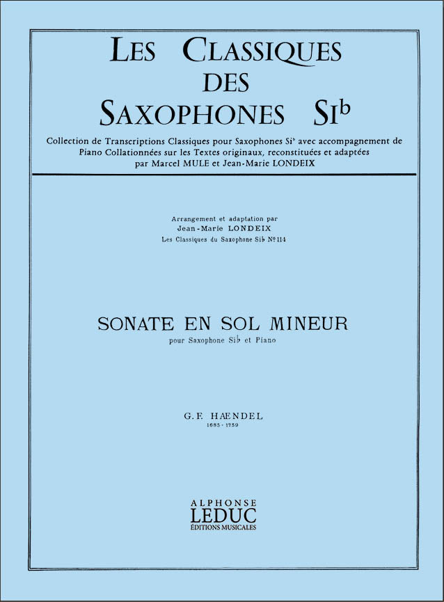 Sonate en sol mineur