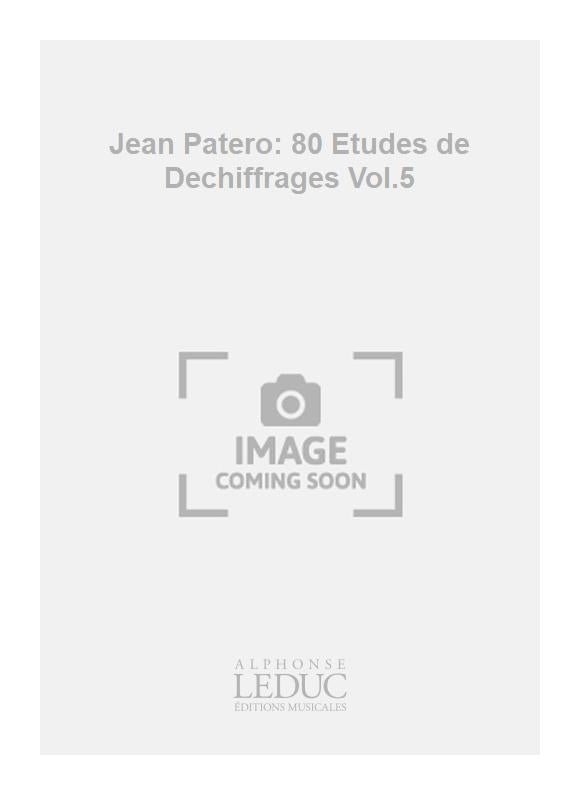 80 Etudes de Dechiffrages Volume 5