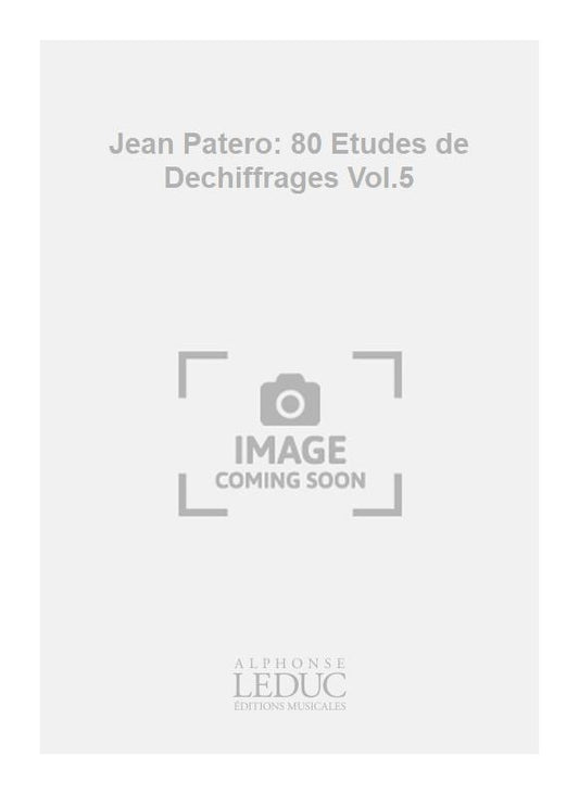 80 Etudes de Dechiffrages Volume 5