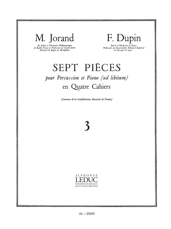7 Pièces Volume 3 - Rapsodie-Ptite Ecossaise