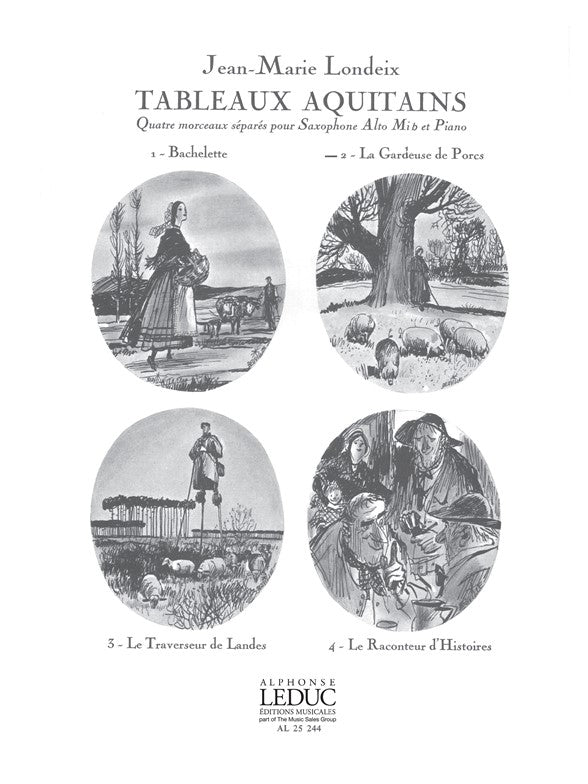 Tableaux Aquitains n° 2 - La Gardeuse de Porcs