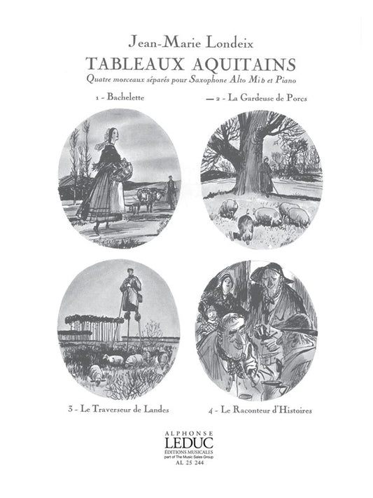 Tableaux Aquitains n° 2 - La Gardeuse de Porcs