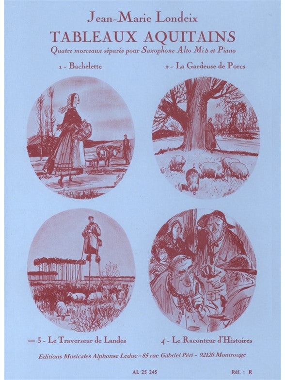 Tableaux Aquitains n° 3 - Le Traverseur de Landes